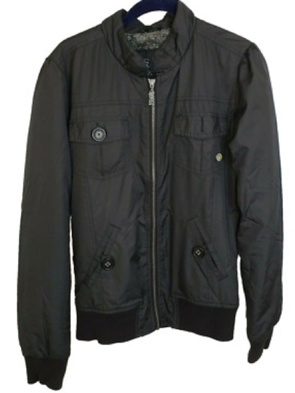 Fox Girls size medium Zip-Front Bomber Jacket